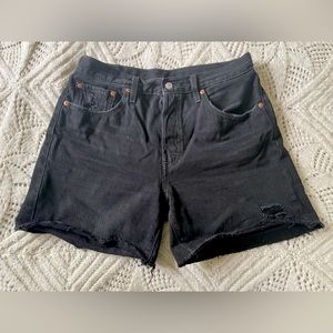 Levi’s Shorts- Black Button Fly